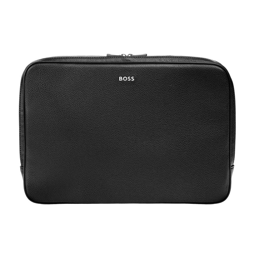 Hugo Boss Classic Grained Laptop Document Bag Black HTL518A | tsaldaris.gr