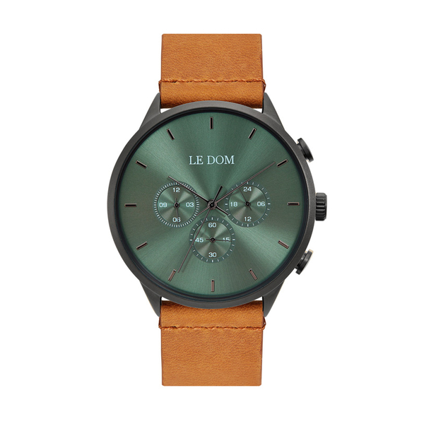 LE DOM Principal brown strap LD.1436-8