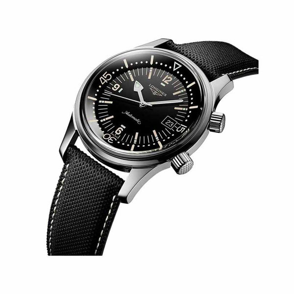 The Longines Legend Diver Watch Automatic Black