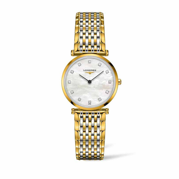 LONGINES La Grande Classique Mother-of-pearl & Diamonds