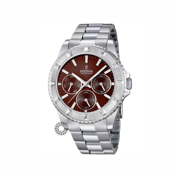 FESTINA multifunction brown dial & bracelet