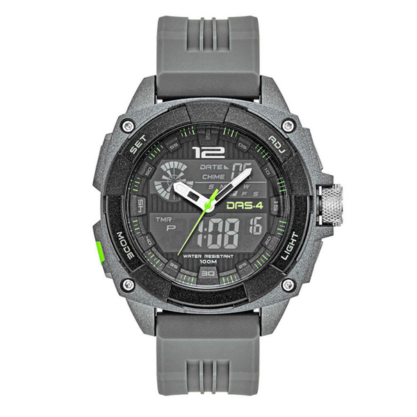 DAS.4 LD11 Dark Grey LCD watch