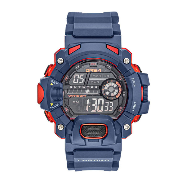 DAS.4 LD09 Blue LCD watch