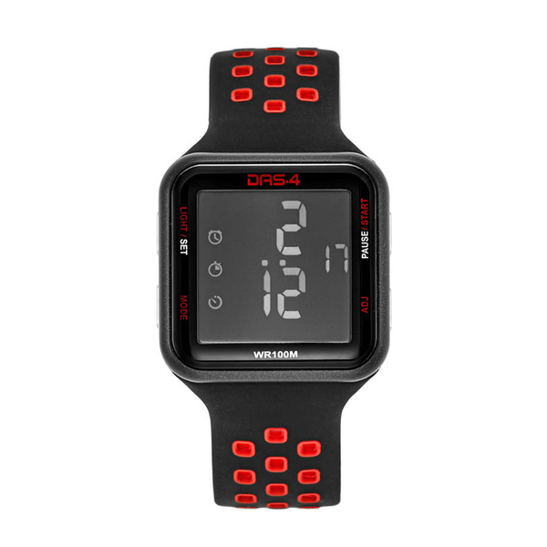 DAS.4 LD18 Black LCD watch