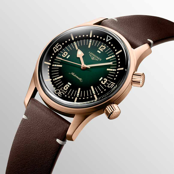 The Longines Legend Diver Watch Automatic Green