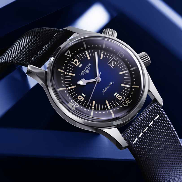 The Longines Legend Diver Watch Automatic Blue