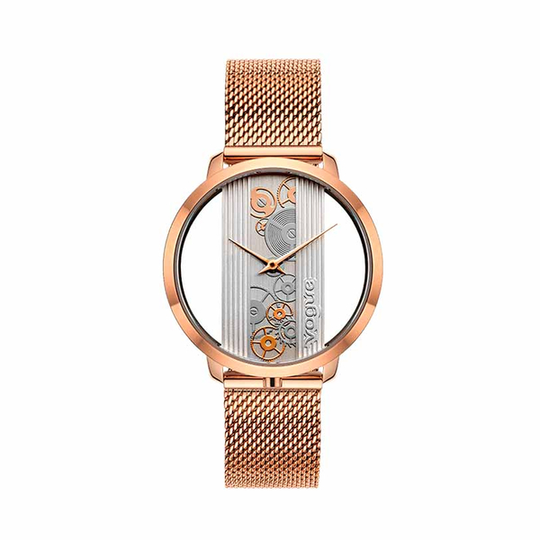 VOGUE Telescopic Rose Gold Steel Bracelet