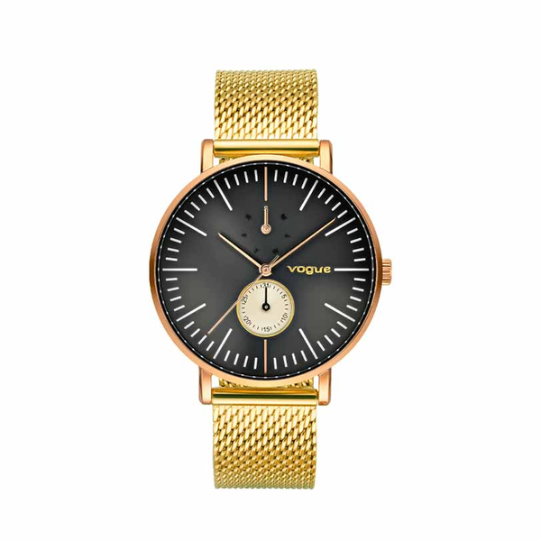 VOGUE Mirror Gold Steel Bracelet