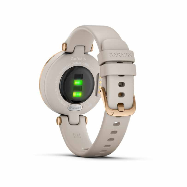 GARMIN Lily Sport Rose Gold & Light Sand Silicone