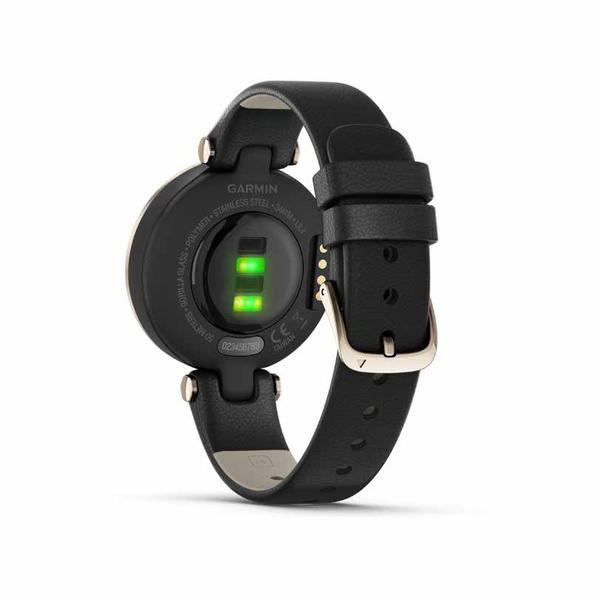 GARMIN Lily Classic Cream Gold & Black Leather