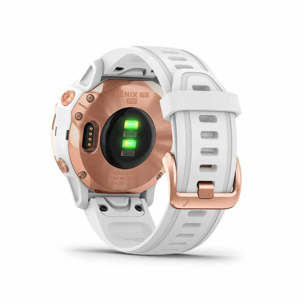 GARMIN Fenix 6S Pro Rose Gold with White Band