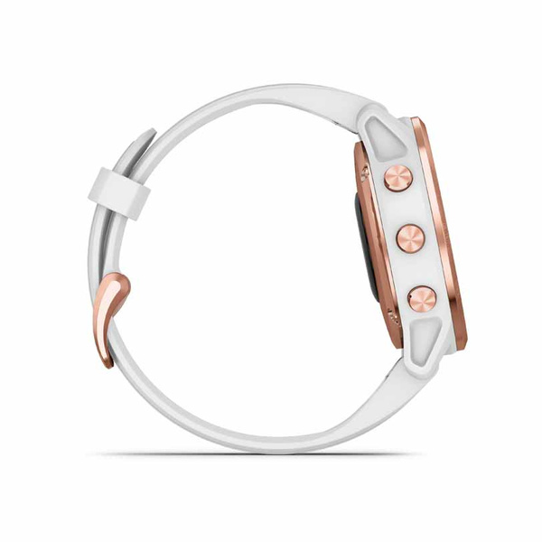 GARMIN Fenix 6S Pro Rose Gold with White Band