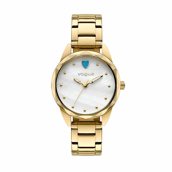 VOGUE Cuore Mother-of-pearl Dial Gold Bracelet