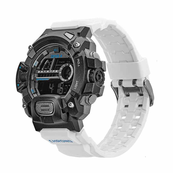 DAS.4 LD09 White LCD watch