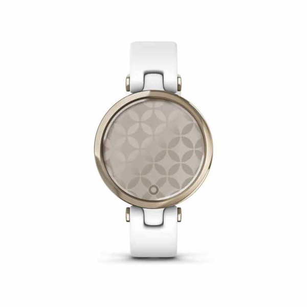 GARMIN Lily Sport Cream Gold & White Silicone