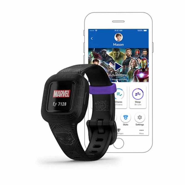 GARMIN Vivofit jr. 3 Marvel Black Panther
