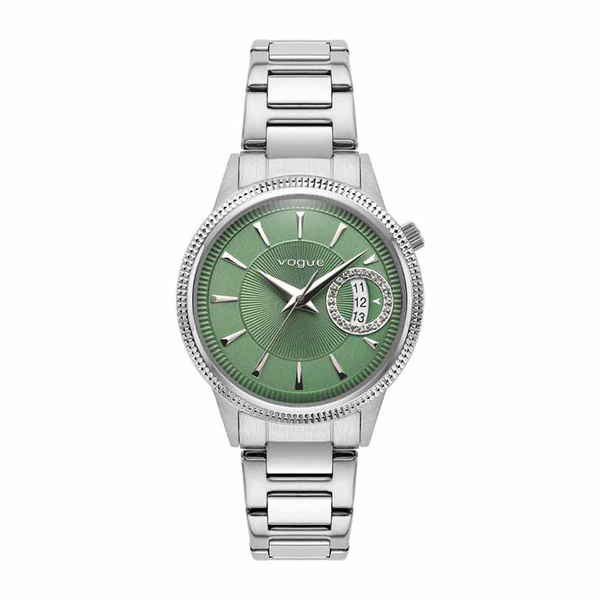 VOGUE MARSEILLE Green Dial Steel Bracelet