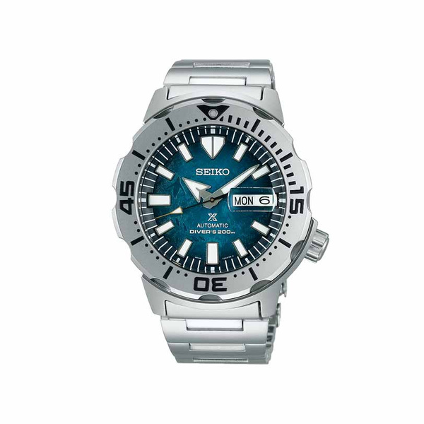 SEIKO Prospex «Save the Ocean» Automatic Diver's 200 Blue Dial Steel Bracelet