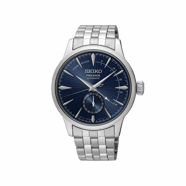 SEIKO Presage Automatic Date Blue Dial Steel Bracelet