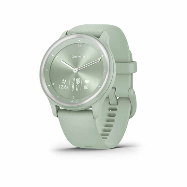 GARMIN Vivomove Sport Cool Mint with Green Band
