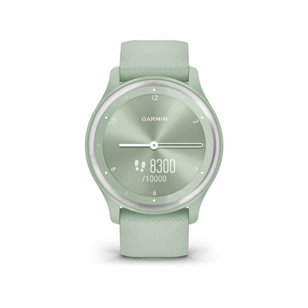 GARMIN Vivomove Sport Cool Mint with Green Band