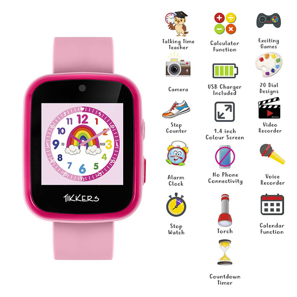 Tikkers Interactive Watch Pink