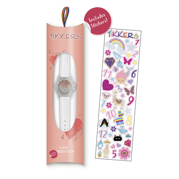 Tikkers White Ombre Shimmer