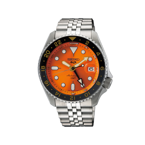 SEIKO 5 Sports 'Mikan Orange' GMT SKX Re-Interpretation Automatic