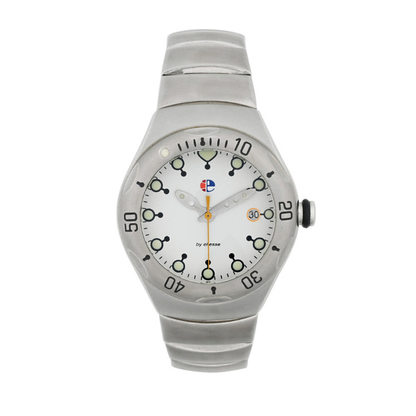 ELLESSE white dial steel bracelet