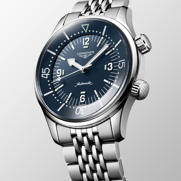 The Longines Legend Diver Watch Automatic Blue