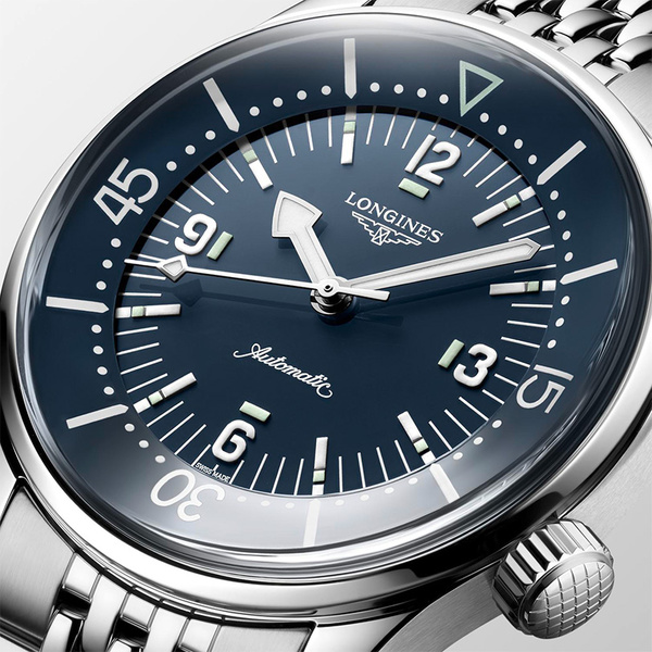 The Longines Legend Diver Watch Automatic Blue