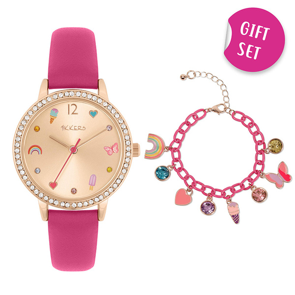 Tikkers Pink Strap Set