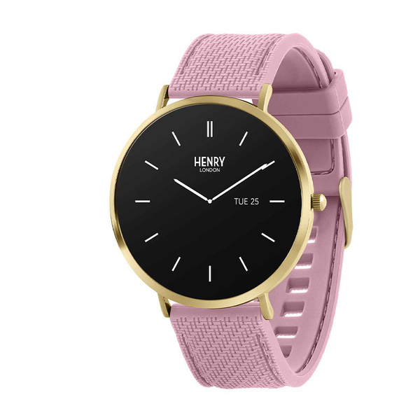 HENRY LONDON Smartwatch Gold & Forest Silicone
