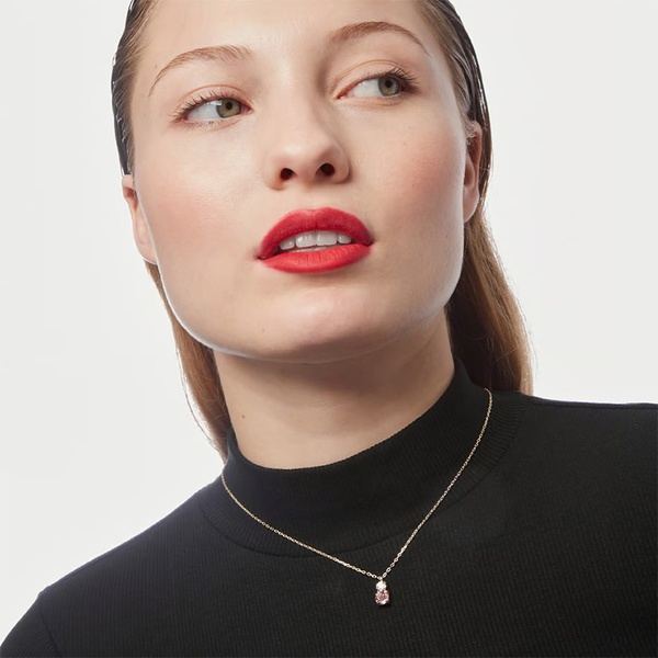 Κολιέ από ασήμι 925 με πέτρες Swarovski