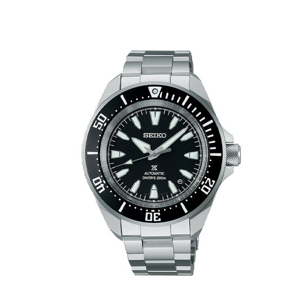 SEIKO Prospex Automatic Diver's 200 Black Dial Steel Bracelet
