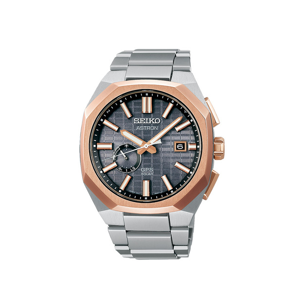 SEIKO Astron GPS Solar Rose Gold Crystal Box