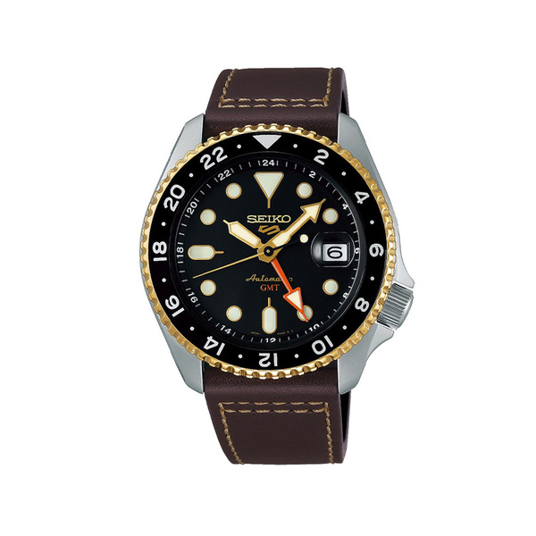 SEIKO 5 Sports 'Mocha' GMT SKX Automatic