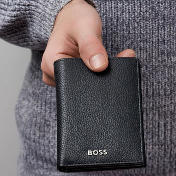 Hugo Boss Classic Grained Card Wallet black HLG416A