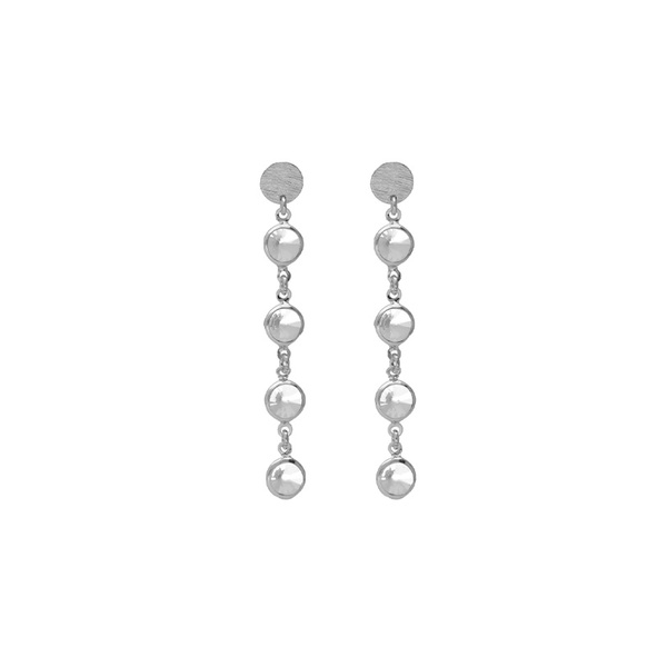 Σκουλαρίκια από ασήμι 925 με πέτρες Swarovski
