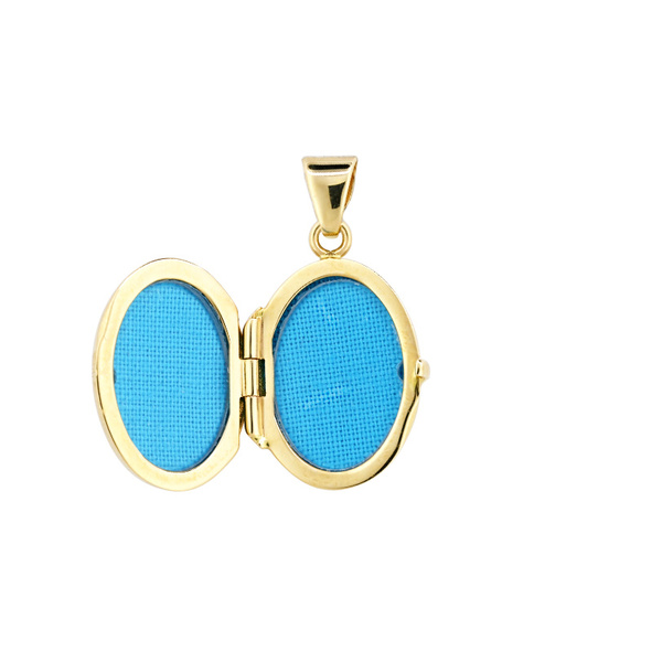 Μενταγιόν φωτογραφοθήκη Κ14 χρυσό