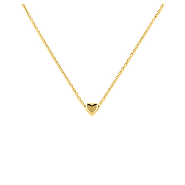 Κολιέ καρδιά από ασήμι 925
