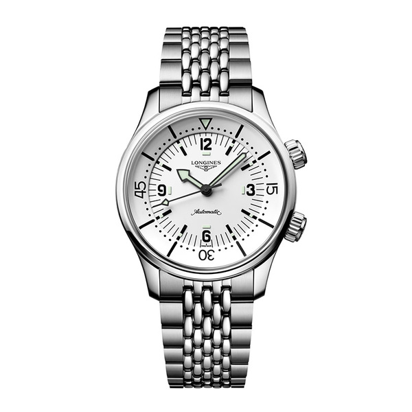 The Longines Legend Diver Watch Automatic White