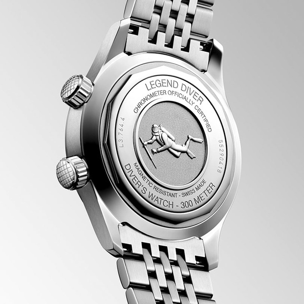 The Longines Legend Diver Watch Automatic White