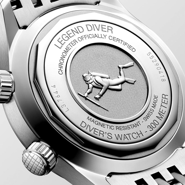 The Longines Legend Diver Watch Automatic White