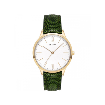 LE DOM Classic Lady green strap LD.1000-22