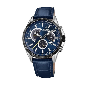 FESTINA chronograph blue dial & blue strap