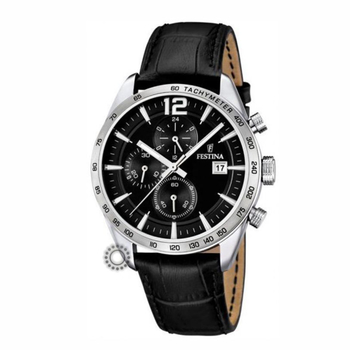FESTINA chronograph black dial & black strap