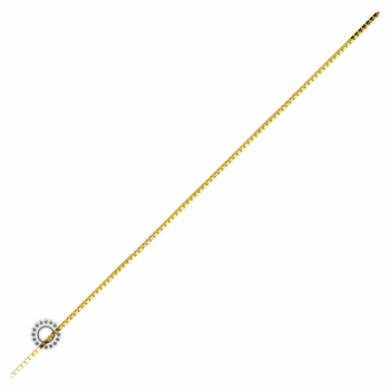 Αλυσίδα λαιμού «βενετσιάνα» Κ14 χρυσή (40 cm)