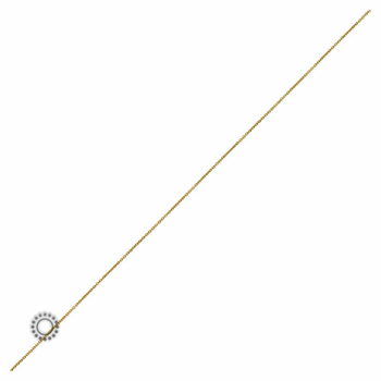 Αλυσίδα λαιμού «κρικάκι» Κ14 χρυσή (40 cm)