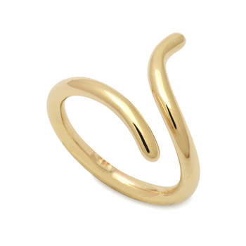Δαχτυλίδι ράβδος Κ14 χρυσό